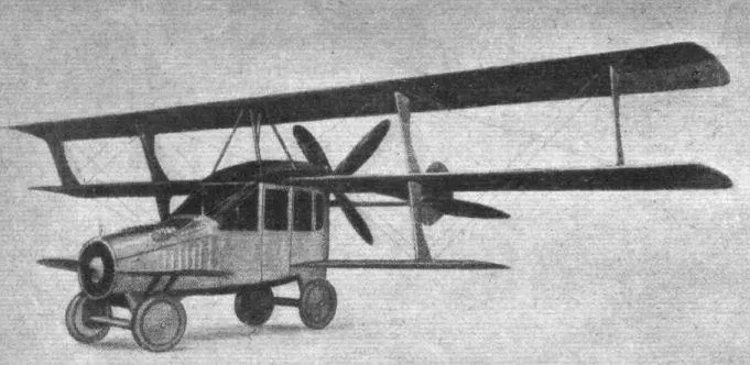 L'Autoplane di Glenn Curtiss, un'auto con ali da triplano
